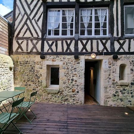 La Terrasse Notre Dame - Character House - 4P - Center Honfleur Villa Exterior foto