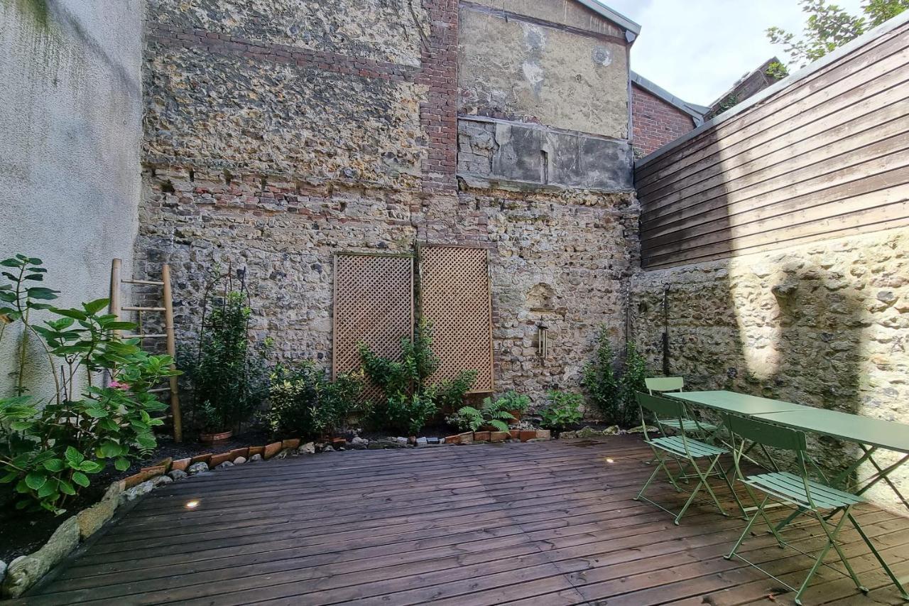 La Terrasse Notre Dame - Character House - 4P - Center Honfleur Villa Exterior foto
